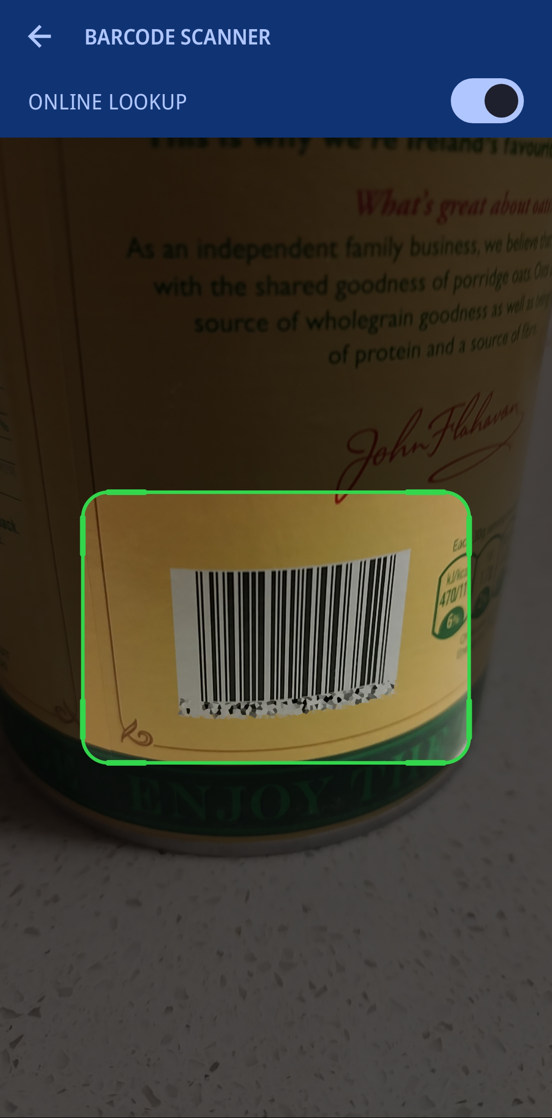 Add by barcode